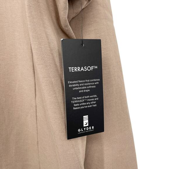 Glyder The Alpine Pullover Hoodie Sweatshirt in Sand Stone Men's XL NEW NWT - Picture 9 of 9